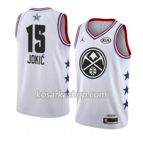 Dres Denver Nuggets Nikola Jokic 15 2019 All-Star Jordan Brand Bijela Swingman